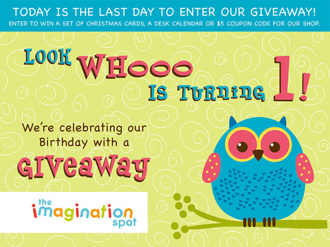 Our First Birthday Giveaway - The Imagination Spot