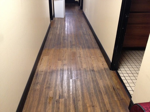 laminate deep cleaning section