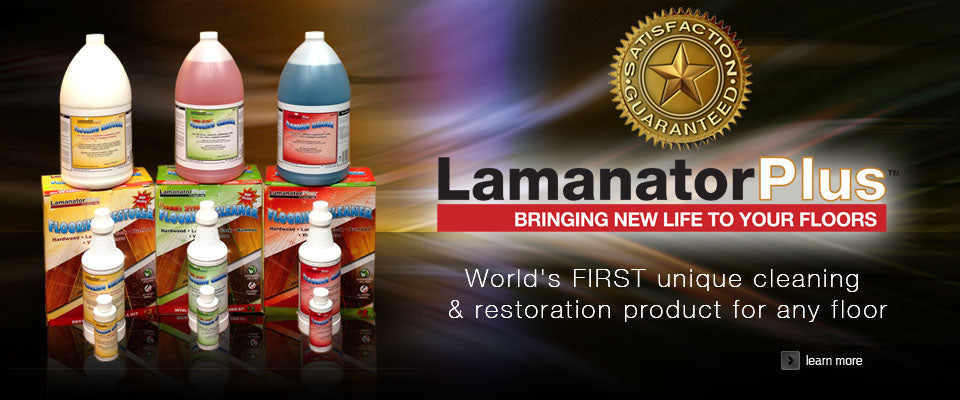 Lamanator Plus Laminate Floor Cleaners Product Line