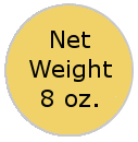 Net Weight Label