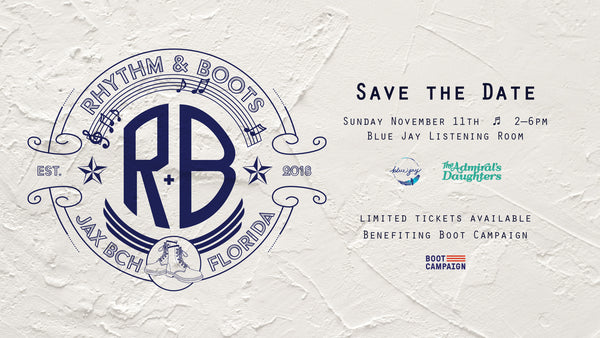 The Admrial's Daughters Rhythm & Boots Charity Event benefiting Boot Campaign