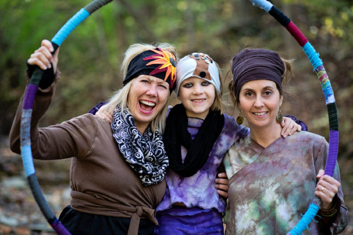 Colorful Tie Dye Head Hugger
