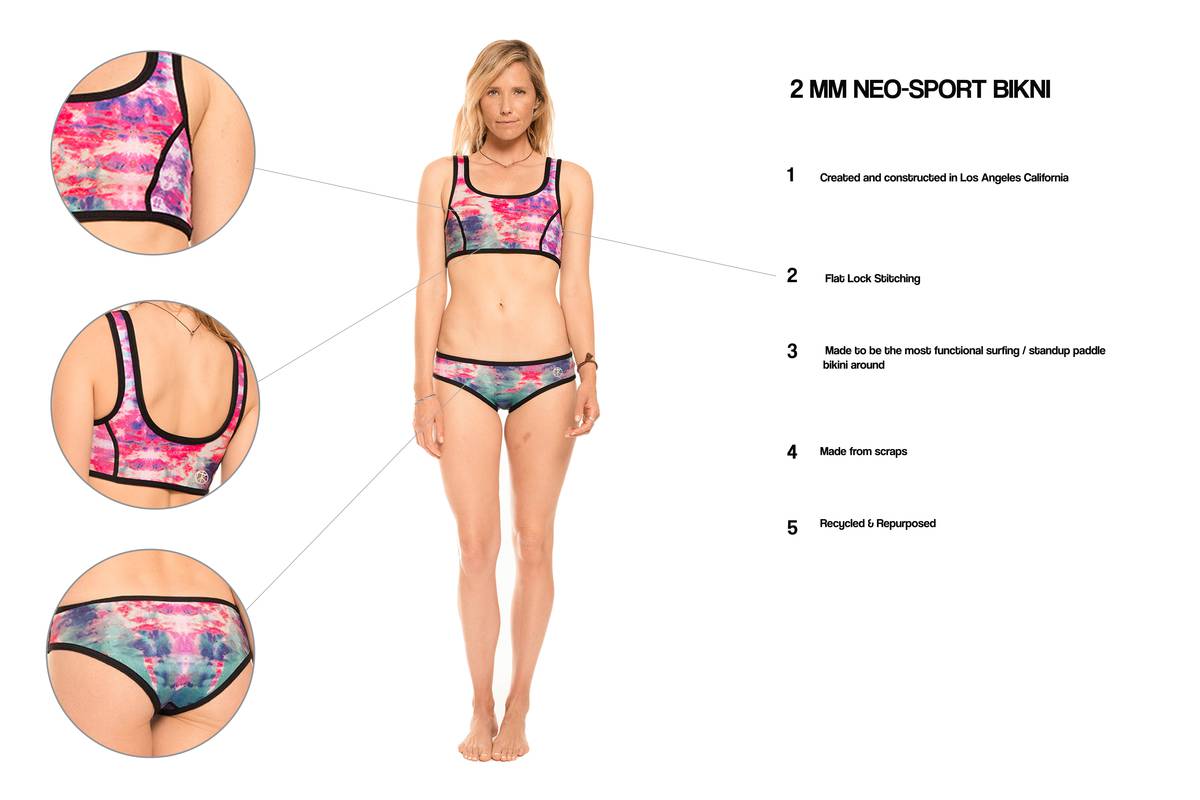 2mm Neo-Sport Bikini Details