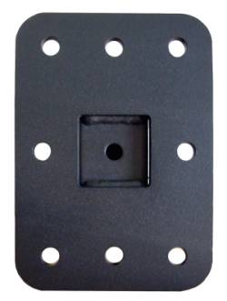 wall Base for CUZZI 12" Long Monitor Wall Mount VESA 100 x 100 Black