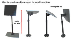 D254180 TV ceiling stand can also be used as a floor stand