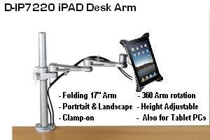 D-IP VESA Ipad 1 & 2 Holder: attach an IPad to a VESA Mount