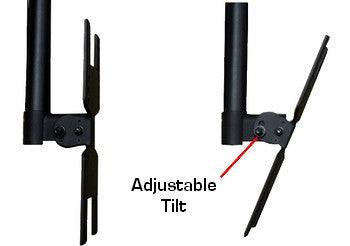 Adjustable Extra Long Commercial TV Ceiling Mount for up to 60" TV - extends down to 80"