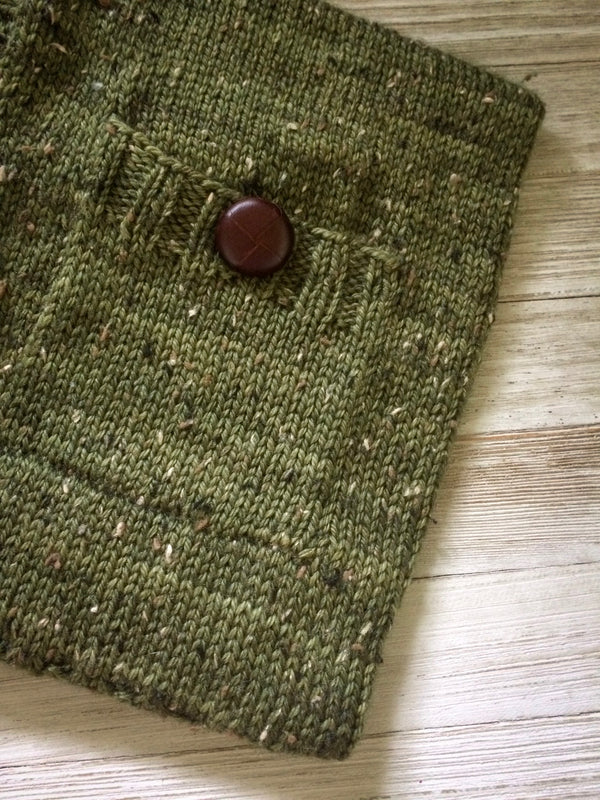 How to put a Patch Pocket on a Sweater Biscotte Yarns