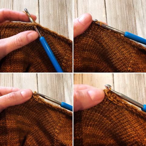 How to Perfect a Neckline when Picking up Stitches