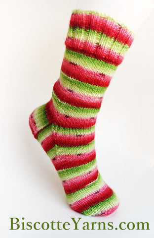 hand-dyed-self-striping-watermelon-sock-yarn