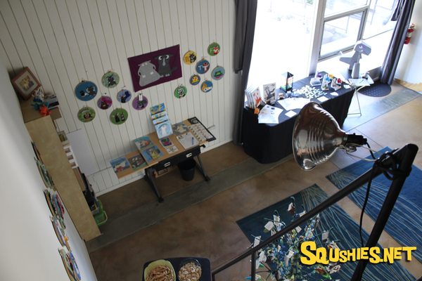 Squshies Studio view from above