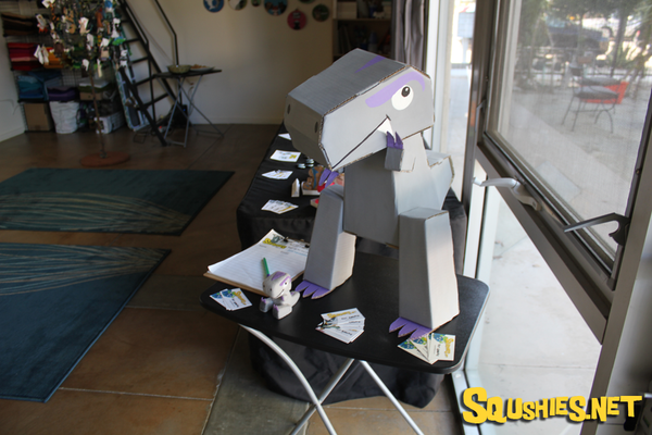 Squshies Paper Toy T-Rex