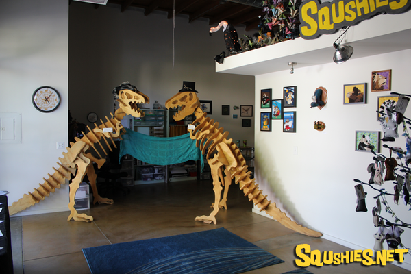 Squshies Giant Wooden Dinosaurs