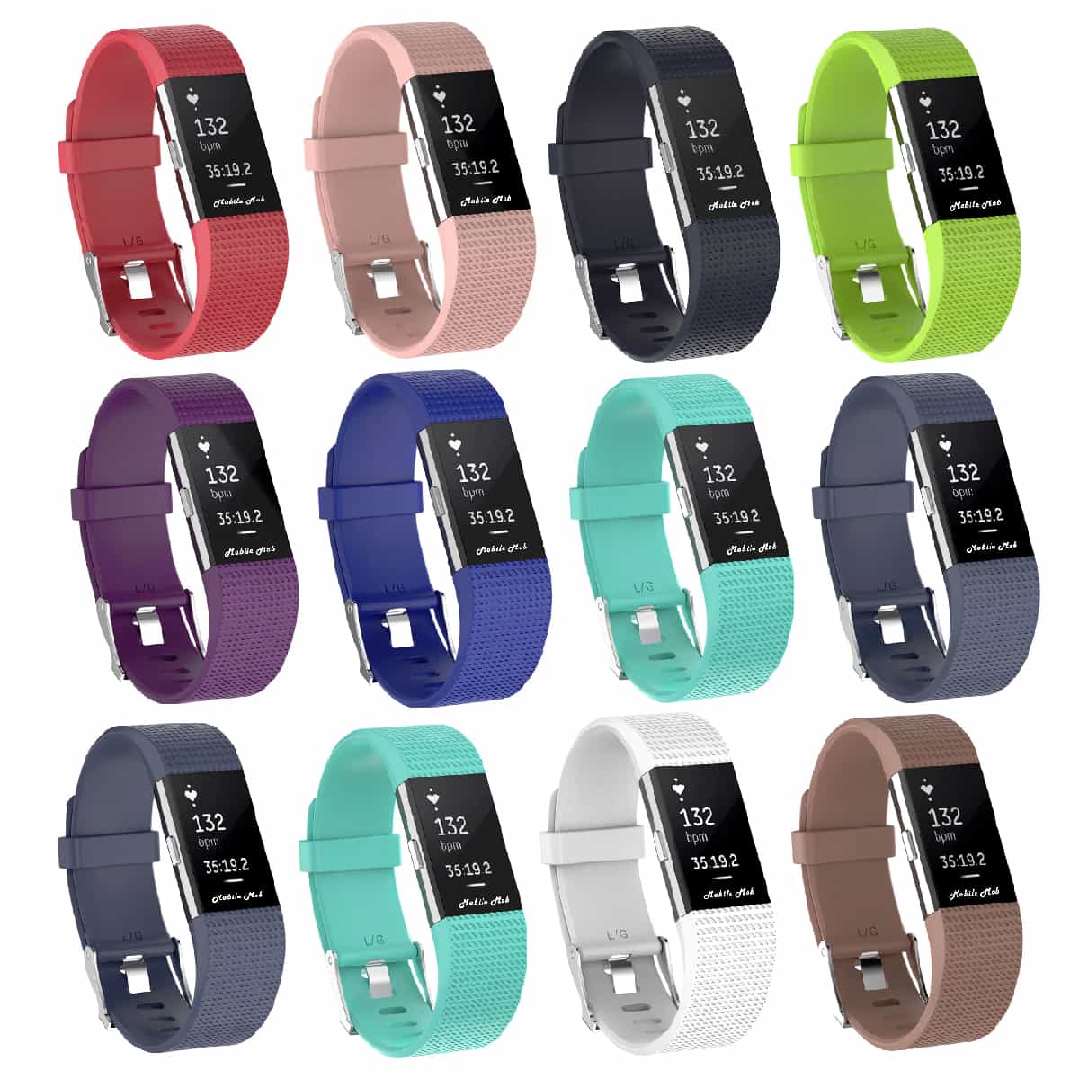fitbit 2 replacement bands