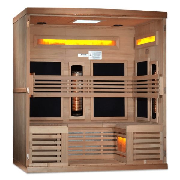 Krijt Gemeenten Lief Golden Designs 6-Person Full Spectrum PureTech™ Near Zero EMF FAR Infr -  Nordica Sauna