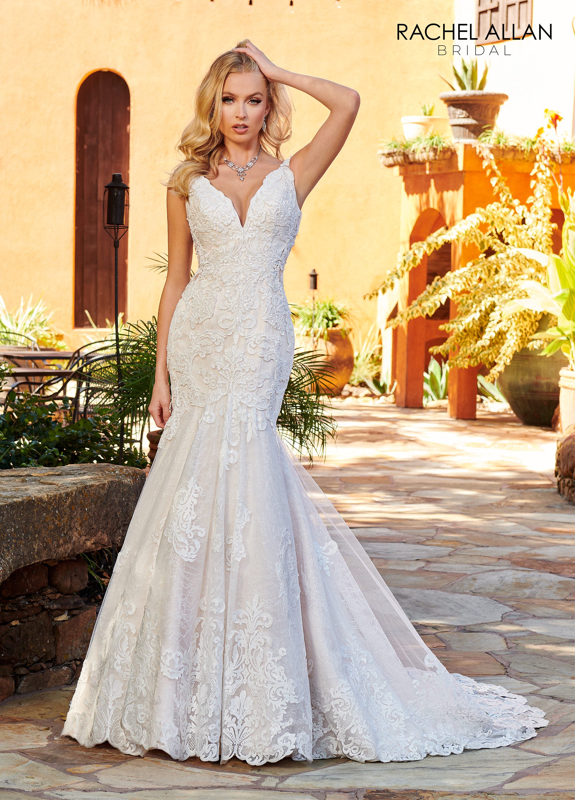 Novias Bridal | Fit Flare Couture D'amour In Ivory Champagne Color Wedding