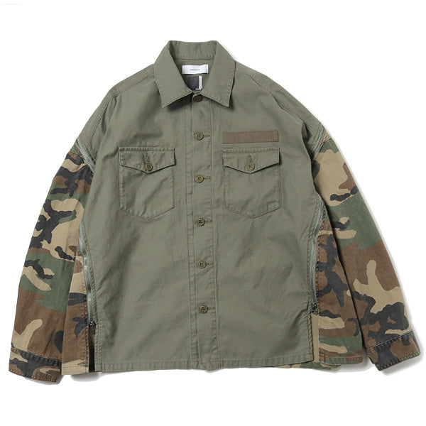 ティオ様専用FACETASM ZIPPER ARMY SHIRT