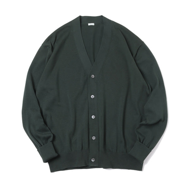 限定特価 A.PRESSE Cotton Knit Cardigan Navy 3 ecousarecycling.com