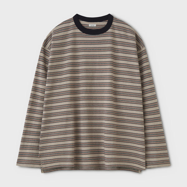 PHIGVEL(フィグベル) BORDER LONG SLEEVE TOP PMAP-CL02 (PMAP-CL02