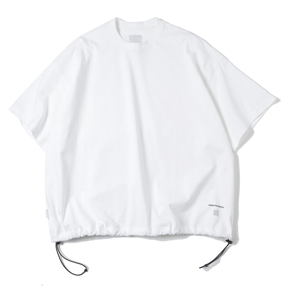 S.F.C SUPER BIG DRAWSTRING TEE White XXL | labiela.com