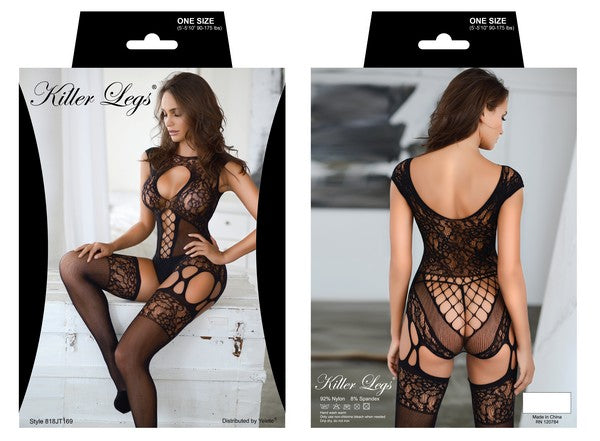 Darling Multi Net Fishnet Dress