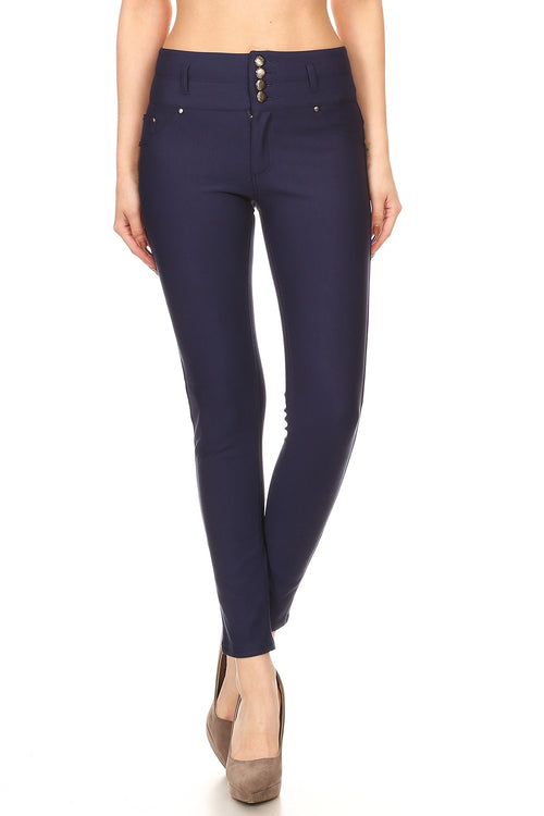 Cassie High Waist Super Skinny Pants