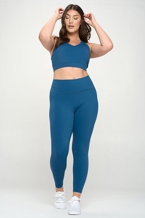 Plus Size Steady As She Goes Ultra-Soft Active Set