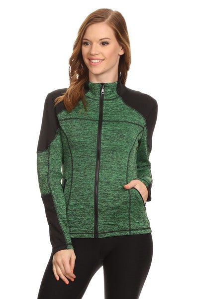 Active Wear Zip Up Jacket katambra