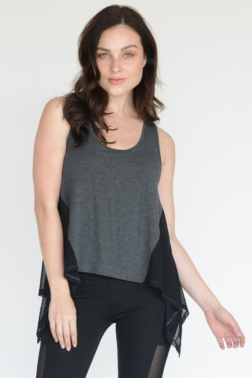 Active Asymmetric Hem Tank Top