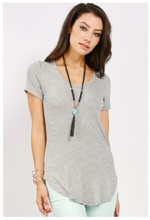 Essential Scoop Neck Tee katambra