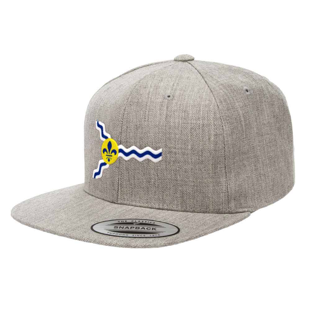 St. Louis Official Flag Premium Classic Snapback Hat Missouri 6089M – Official Flag Hat