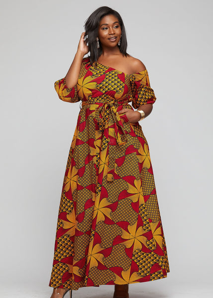 ankara maxi dresses