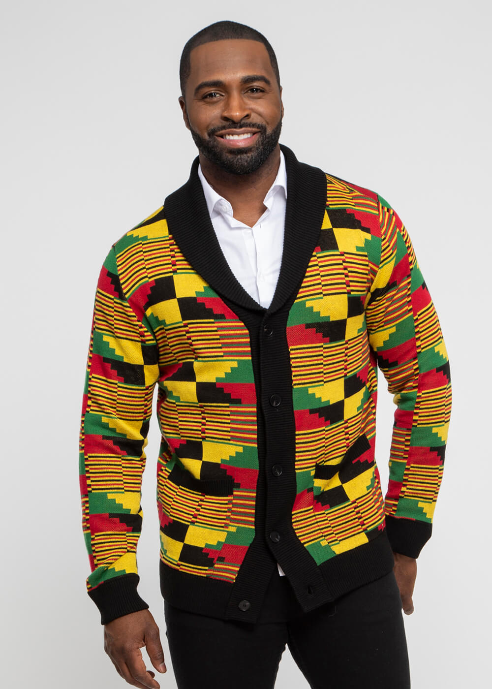 Ajani African Print Men's Sweatshirt