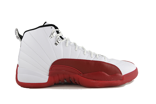 retro 12 white and red