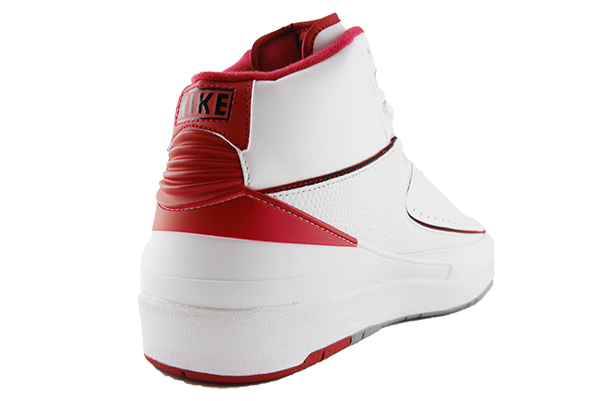 white and red jordan 2