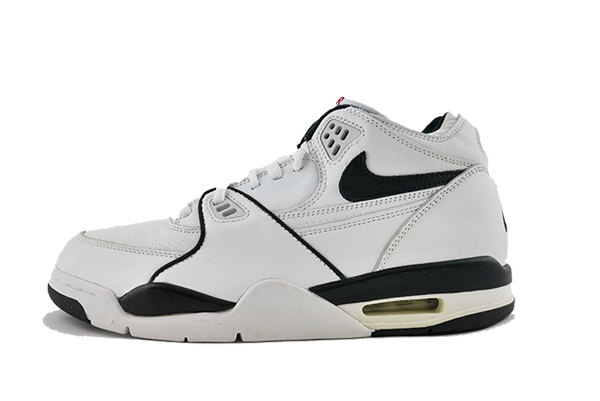 nike air flight 89 white black