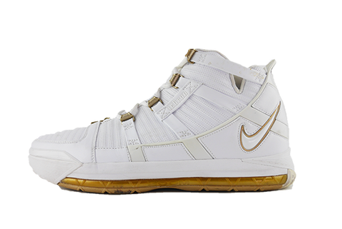 lebron 3 white gold