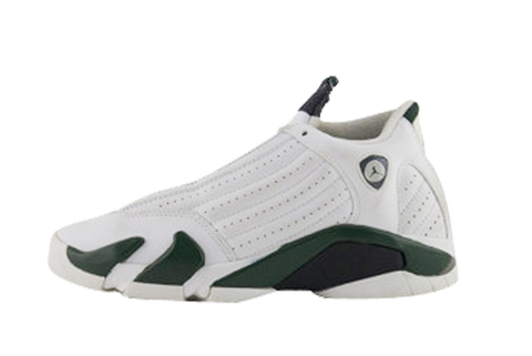 jordan 14 forest green