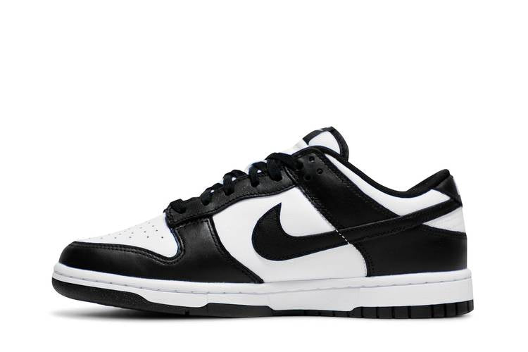 nike dunk low black white stores