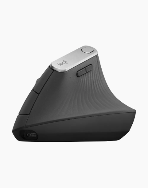 Logitech® MX Vertical Advanced Ergonomic Mouse Wireless &amp; Bluetooth - Graphite