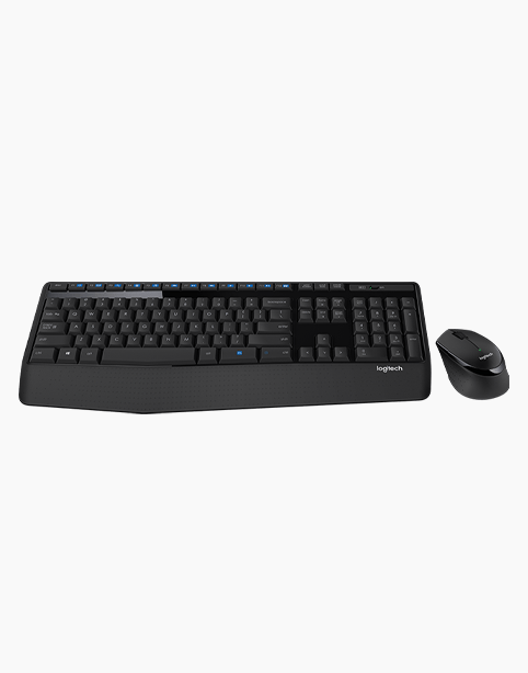 Logitech® Wireless Combo MK345 Keyboard and Mouse - Black