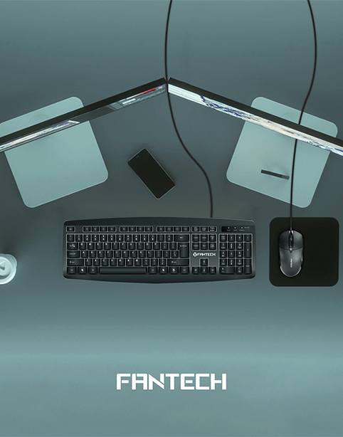 Fantech KM-100 2in1 BUNDLE Mouse And Keyboard