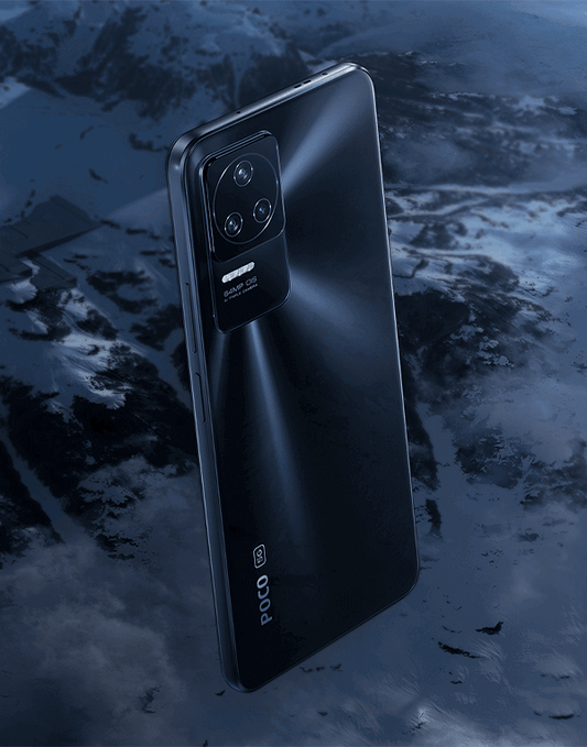 POCO F4 5G - 6.67 screen - 64 MP  camera - 4500 mAh battery - 256/8 .