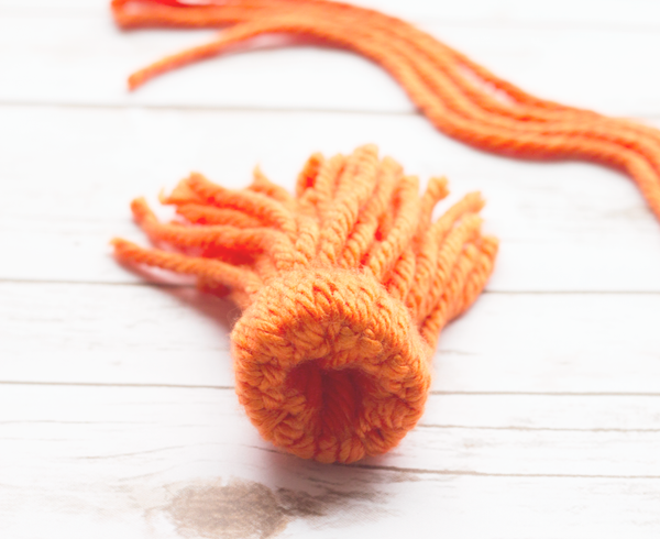 DIY Ornaments: Tiny Yarn Hats || Mari Orr Art #DIY #Christmas