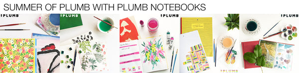 Summer of Plumb with artist Mari Orr + Plumb Notebooks