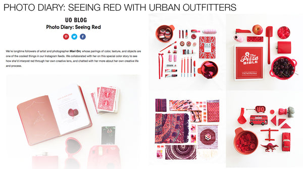 Urban Outfitters Photo Diary with artist Mari Orr