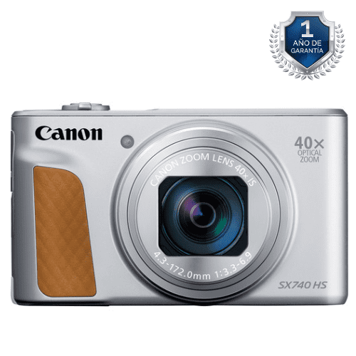 Cámara digital Canon SX-740 HS (Plata)