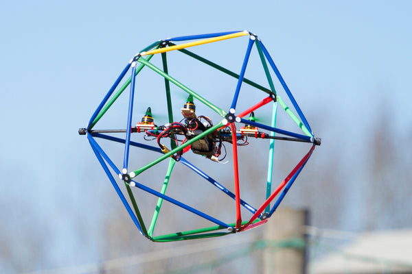 Icosahedron drone ikosaeder quadkopter