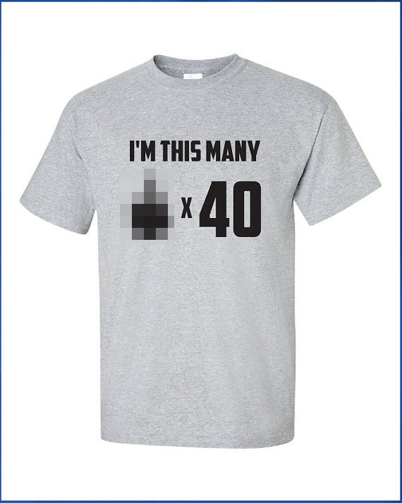 40 year old birthday t shirts