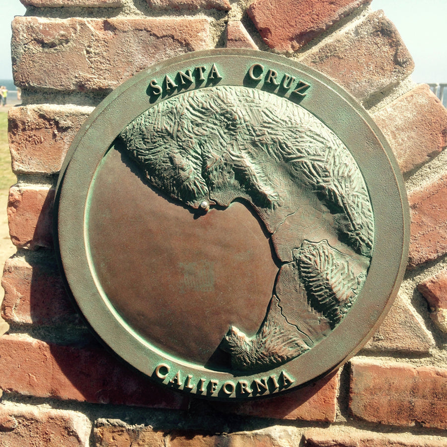 Santa Cruz Plaque